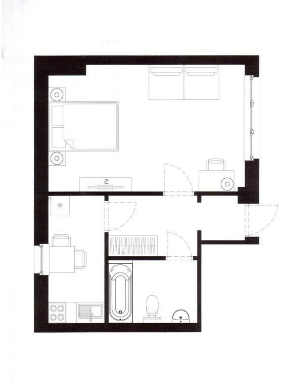 十大度假屋玛扎科夫斯卡1号公寓 华沙 外观 照片